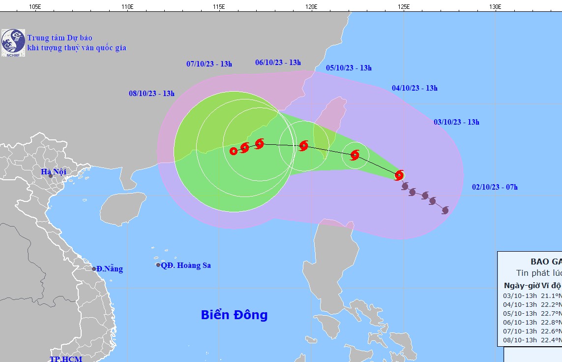 Các tỉnh, thành phố từ Quảng Ninh đến Khánh Hòa chủ động ứng phó bão Koinu