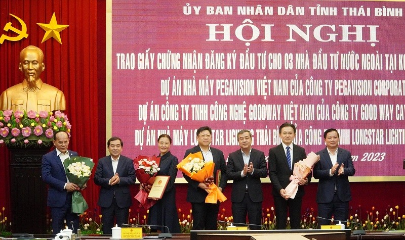 Thái Bình: Thu hút thêm 3 dự án FDI với tổng vốn đầu tư 270 triệu USD
