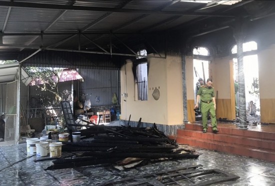 Bắc Giang: Cháy nhà tại huyện Lạng Giang, hai vợ chồng tử vong