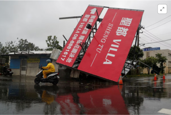 Đài Loan (Trung Quốc) thiệt hại nặng do bão Koinu; tìm thấy kim tiêm trong não cụ bà 80 tuổi