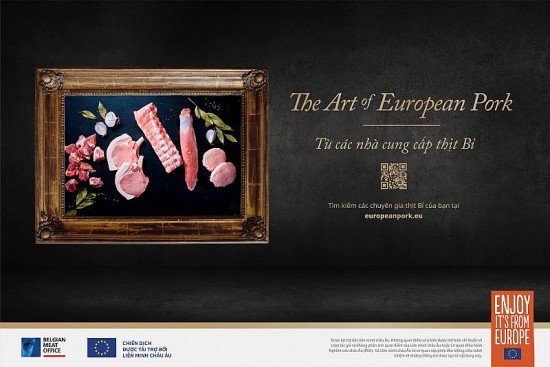 Khám phá “The Art of European Pork” từ các nhà cung cấp thịt Bỉ