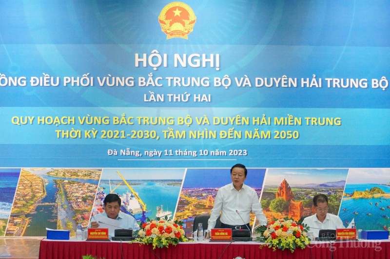 Phó Thủ tướng Trần Hồng Hà chủ trì Hội nghị Hội đồng điều phối vùng Bắc Trung Bộ và Duyên hải Trung Bộ