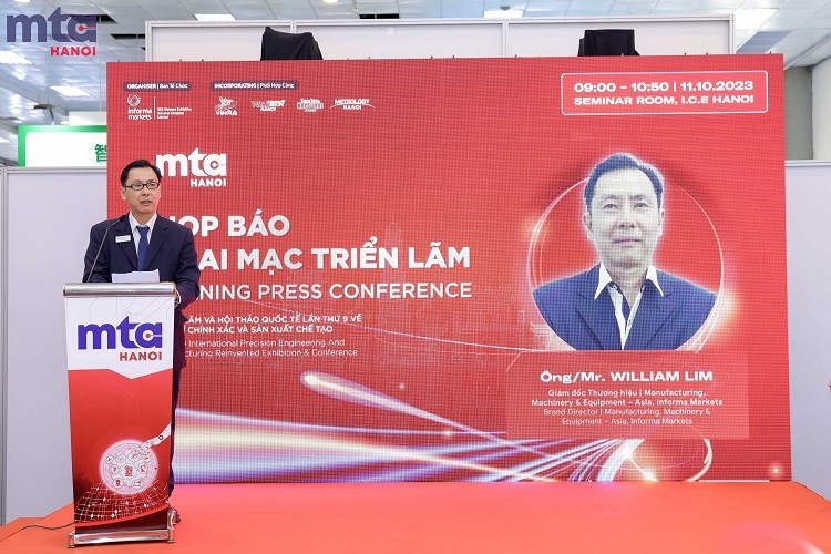 ông William Lim - Giám đốc thương hiệu Công ty Informa Markets Việt Nam 