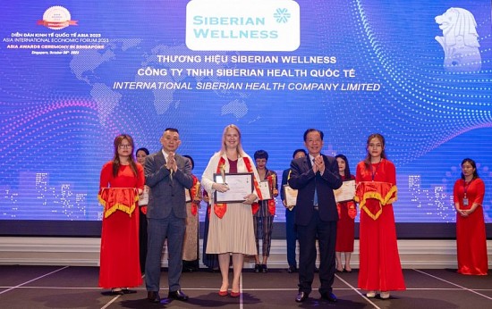 Siberian Wellness được vinh danh tại Asia Award 2023