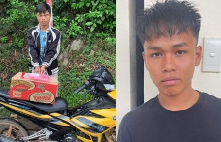 Quảng Trị: Hai đối tượng chạy xe máy không biển kiểm soát vận chuyển 12.000 viên ma túy