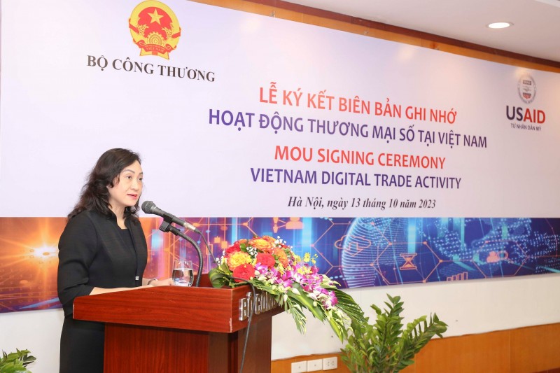 Việt Nam - Mỹ: Ký kết Bản ghi nhớ hợp tác về hoạt động thương mại số