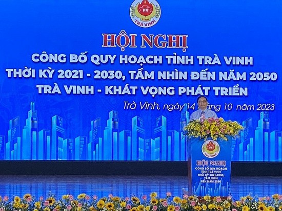 Quy hoạch tỉnh Trà Vinh đến 2050: Thu hút đầu tư có trọng điểm, nhất là kinh tế biển, công nghiệp