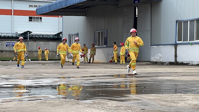 Bình Dương: Doanh nghiệp hào hứng tham gia hoạt động phòng cháy, chữa cháy