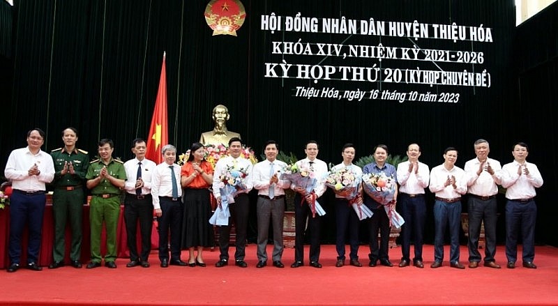 Thanh Hóa: Ông Hoàng Trọng Cường được bầu giữ chức Chủ tịch UBND huyện Thiệu Hóa
