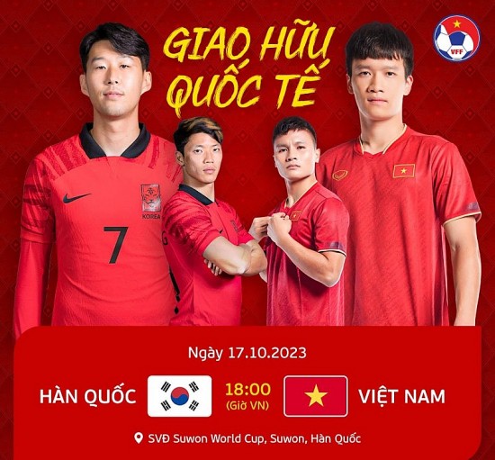 Trực tiếp bóng đá trận đấu Việt Nam và Hàn Quốc