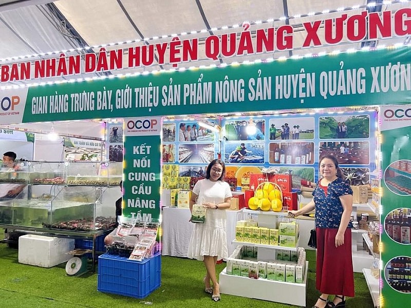 Thanh Hóa: Trưng bày 200 gian hàng các sản phẩm về nông sản, thực phẩm an toàn của 7 tỉnh, thành phố