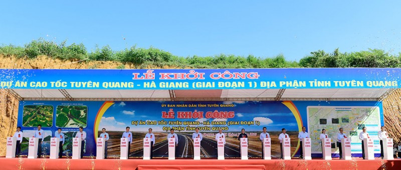 Khởi công cao tốc Tuyên Quang-Hà Giang giai đoạn 1