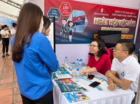 Thái Bình: Hơn 3.000 lượt người hưởng ứng ngày hội việc làm 2023