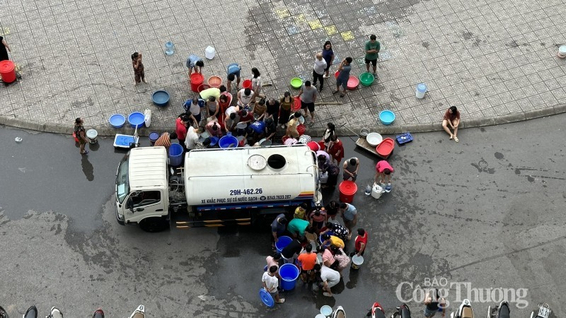 16.000 dân Khu đô thị Thanh Hà được khuyến cáo không dùng nước để ăn uống vì sao?