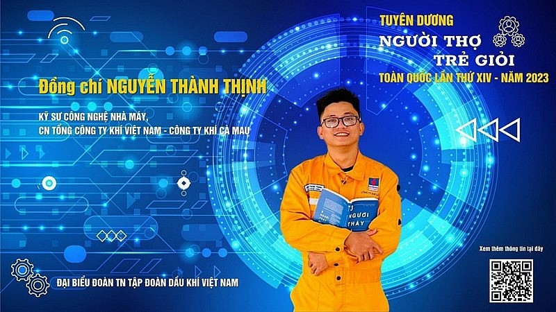 Kỹ sư Nguyễn Thành Thịnh - Người thợ trẻ giỏi, Thanh niên tiên tiến làm theo lời Bác toàn quốc năm 2023
