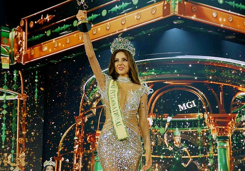 Người đẹp Peru Luciana Fuster đăng quang Miss Grand International 2023
