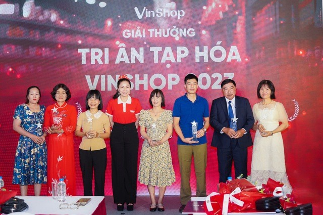 VinShop vinh danh tiểu thương trong công cuộc số hóa ngành bán lẻ truyền thống