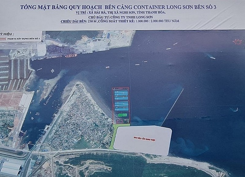 Dự án Cảng container Long Sơn sẽ đưa Thanh Hóa trở thành Trung tâm logistics