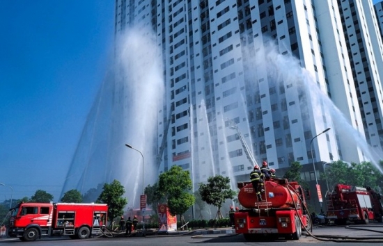 Công an Hải Phòng khuyến cáo kỹ năng thoát nạn khi có cháy xảy ra tại chung cư, nhà cao tầng