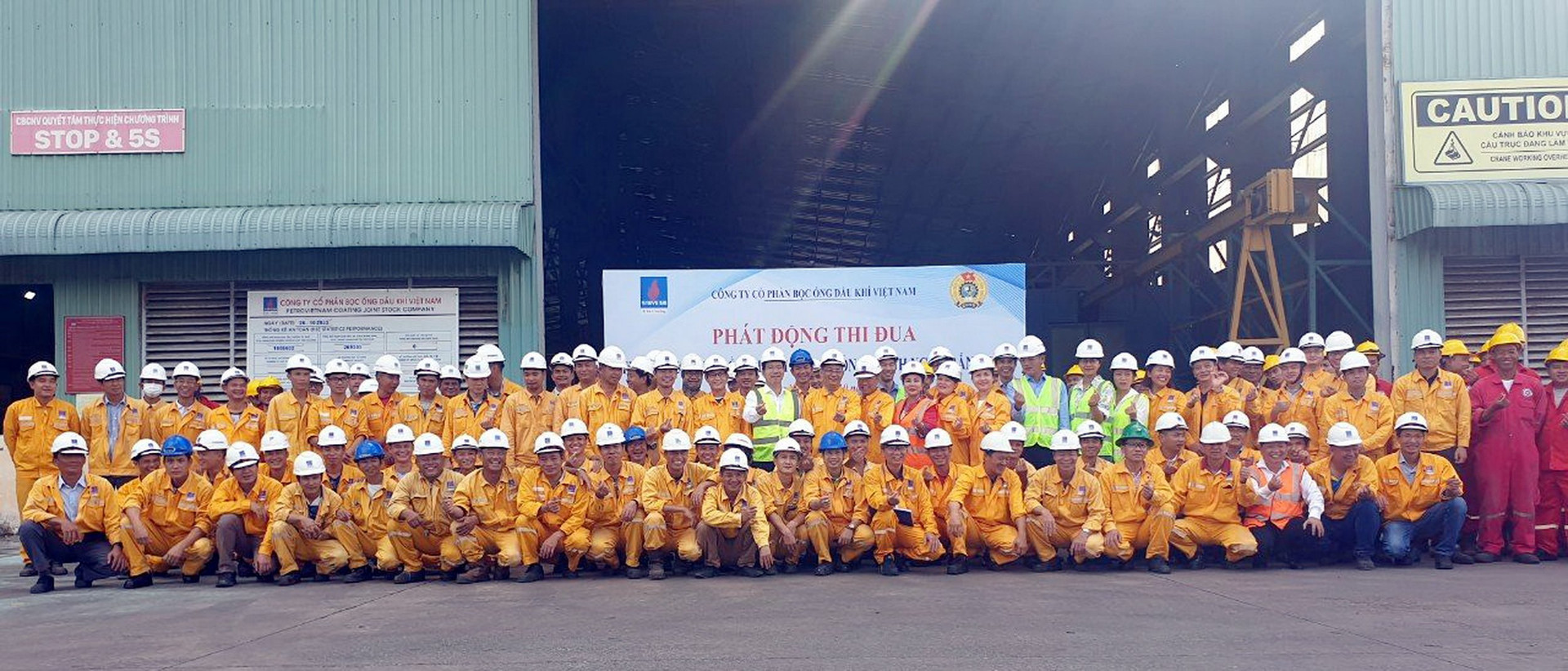 PVCoating phát động hoàn thành Hợp đồng dịch vụ bọc ống cho dự án Kình Ngư Trắng-Kình Ngư Trắng Nam