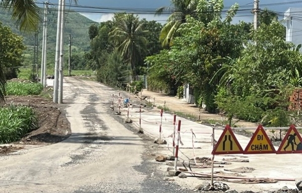 Phú Yên: Công ty Huy Thiên Phú tự ý mở đường, đấu nối trái phép vào quốc lộ 1A
