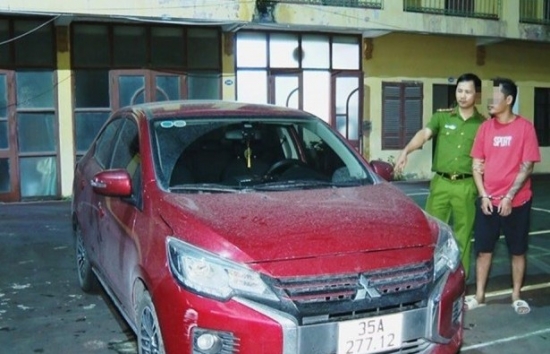 Ninh Bình: Bắt đối tượng trộm cắp xe ô tô sau 4 tiếng gây án