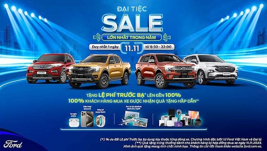 Ford Việt Nam và đại tiệc sale lớn nhất trong năm