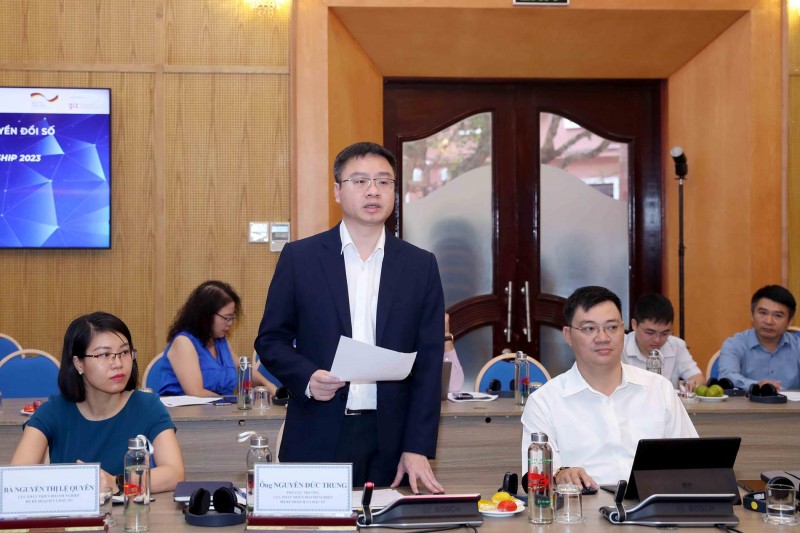 Ông Nguyễn Đức Trung, Phó Cục trưởng Cục Phát triển doanh nghiệp, Bộ Kế hoạch và Đầu tư. Ảnh: MPI