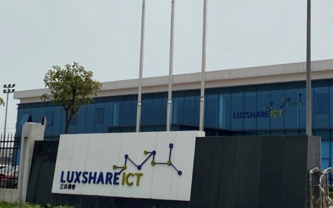 Công ty TNHH Luxshare - ICT Việt Nam tại Bắc Giang. (Ảnh: Dân trí)