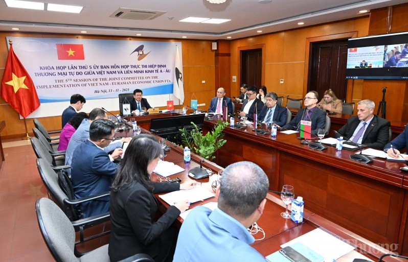 Khóa họp lần thứ V Uỷ ban hỗn hợp thực thi FTA Việt Nam - EAEU