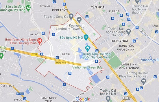 Hà Nội: Phê duyệt xây dựng tuyến đường rộng 17,5m tại quận Nam Từ Liêm
