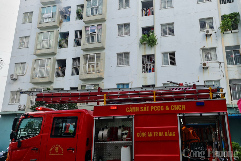 Đà Nẵng: Cháy căn hộ chung cư khiến hàng trăm người hốt hoảng