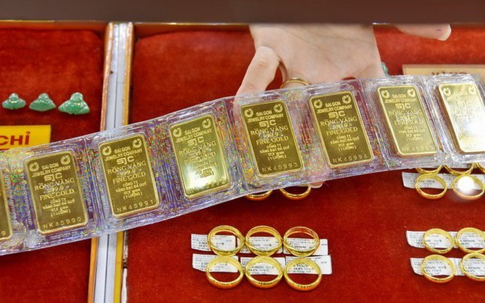 Đấu thầu thành công 8.100 lượng vàng miếng, giá thấp nhất 87,72 triệu đồng/lượng