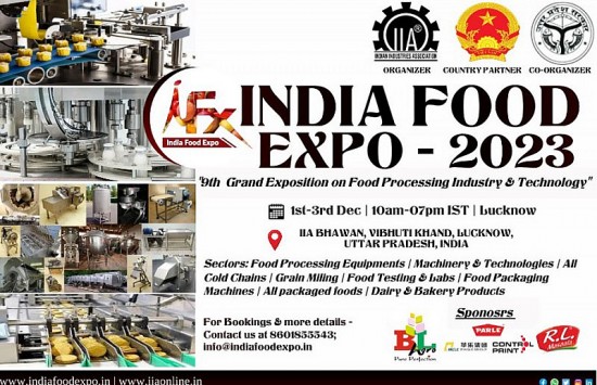 Mời doanh nghiệp tham dự và trưng bày sản phẩm tại Hội chợ triển lãm thực phẩm Ấn Độ 2023