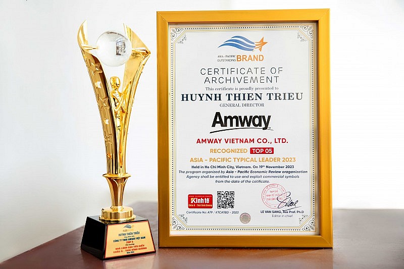 Amway Việt Nam lập cú đúp giải thưởng tại lễ công bố “Thương hiệu tiêu biểu châu Á - Thái Bình Dương”