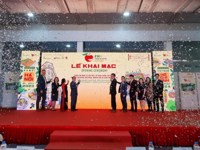 Khai mạc triển lãm quốc tế Food & Hotel Hanoi 2023