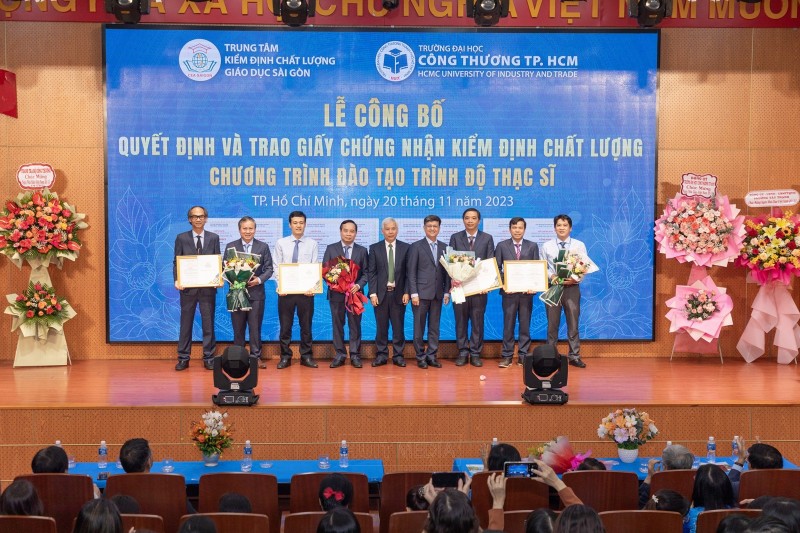 Trường Đại học Công Thương TP. Hồ Chí Minh có thêm 8 chương trình đạt chuẩn kiểm định chất lượng giáo dục