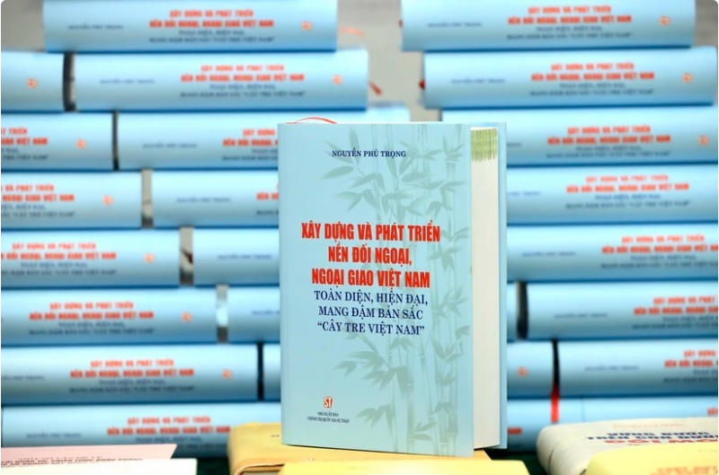 Ra mắt cuốn sách về ngoại giao Việt Nam của Tổng Bí thư Nguyễn Phú Trọng