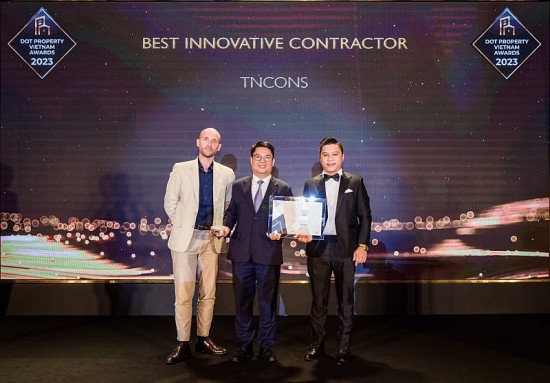 TNCons Vietnam nhận giải thưởng “Nhà thầu xây dựng đổi mới sáng tạo tốt nhất Việt Nam”
