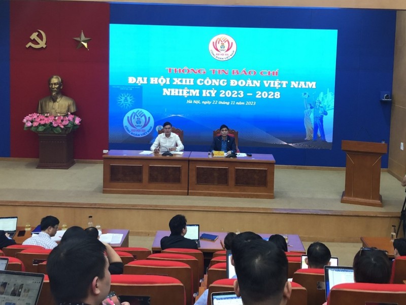 Sẽ có 1.100 đại biểu tham dự Đại hội XIII Công đoàn Việt Nam, nhiệm kỳ 2023 – 2028