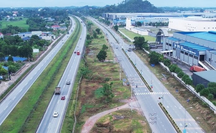 Cao tốc Hà Nội - Thái Nguyên. Ảnh HNM