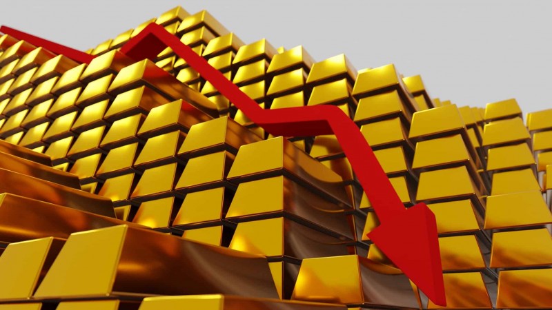 Giá vàng giảm đột ngột, trượt ngưỡng 72 triệu đồng/lượng