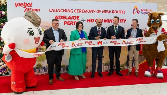Đường bay mới đến Perth và Adelaide của Úc đã được Vietjet khai trương