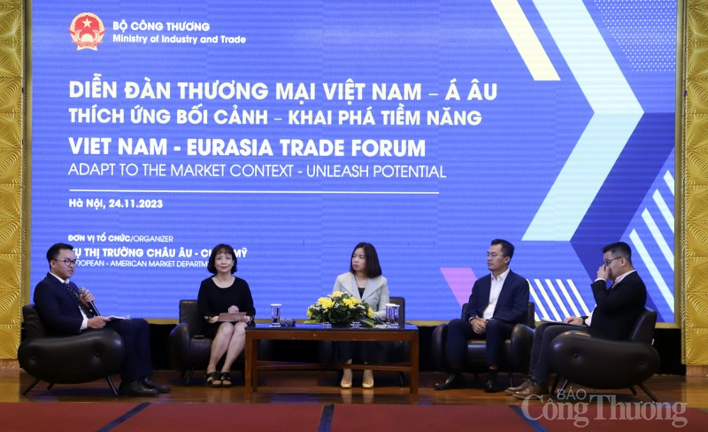 Dư địa hợp tác thương mại, đầu tư giữa Việt Nam - khu vực Á Âu còn rất lớn