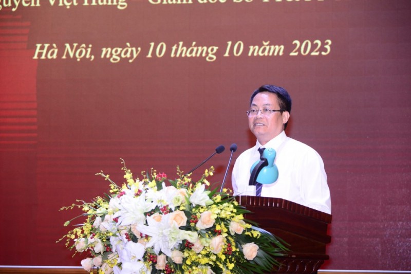 Ông Nguyễn Việt Hùng, Giám đốc Sở Thông tin và Truyền thông Hà Nội