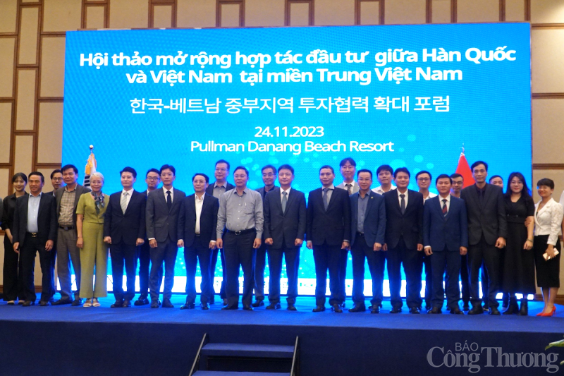 Mở rộng hợp tác đầu tư giữa Hàn Quốc và Việt Nam tại khu vực miền Trung
