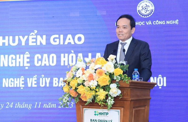 Phó Thủ tướng Trần Lưu Quang phát biểu tại sự kiện