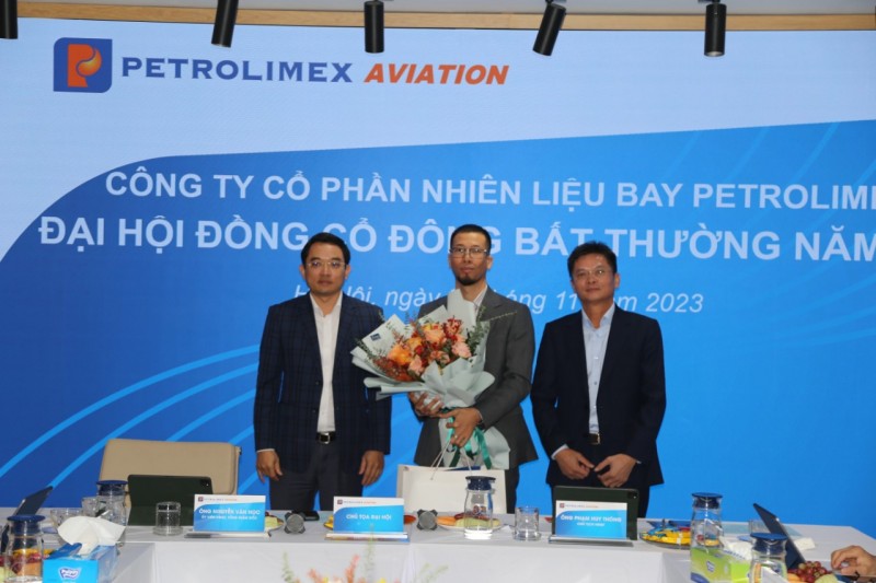 Petrolimex Aviation tổ chức thành công Đại hội đồng cổ đông bất thường tháng 11 năm 2023