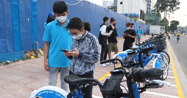 Hà Nội: Xe đạp công cộng hút khách