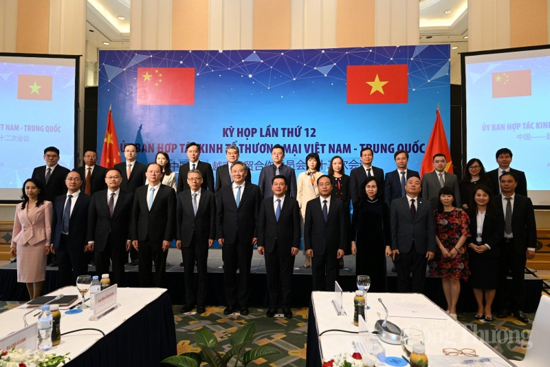 Kỳ họp lần thứ 12 Ủy Ban hợp tác kinh tế thương mại Việt Nam – Trung Quốc